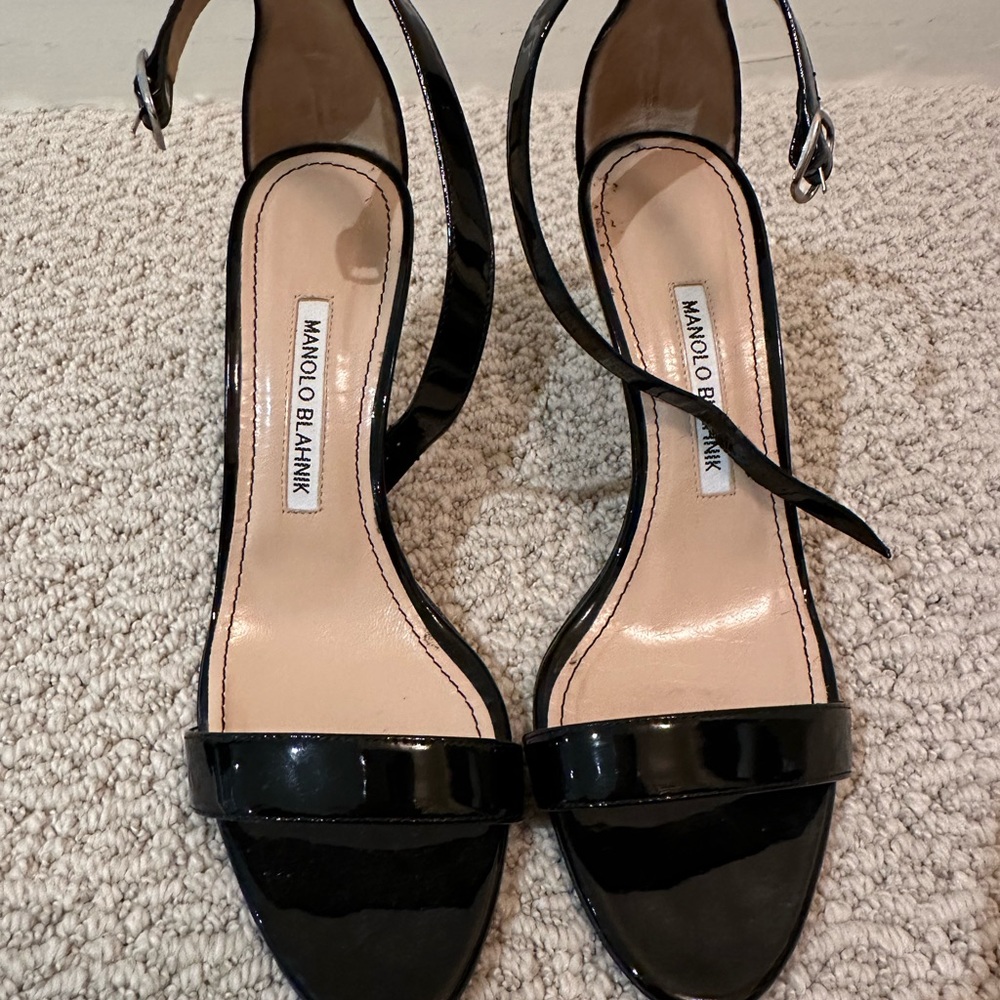 Manolo Blahnik Black Heel